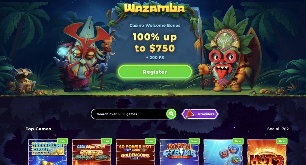 wazamba casino