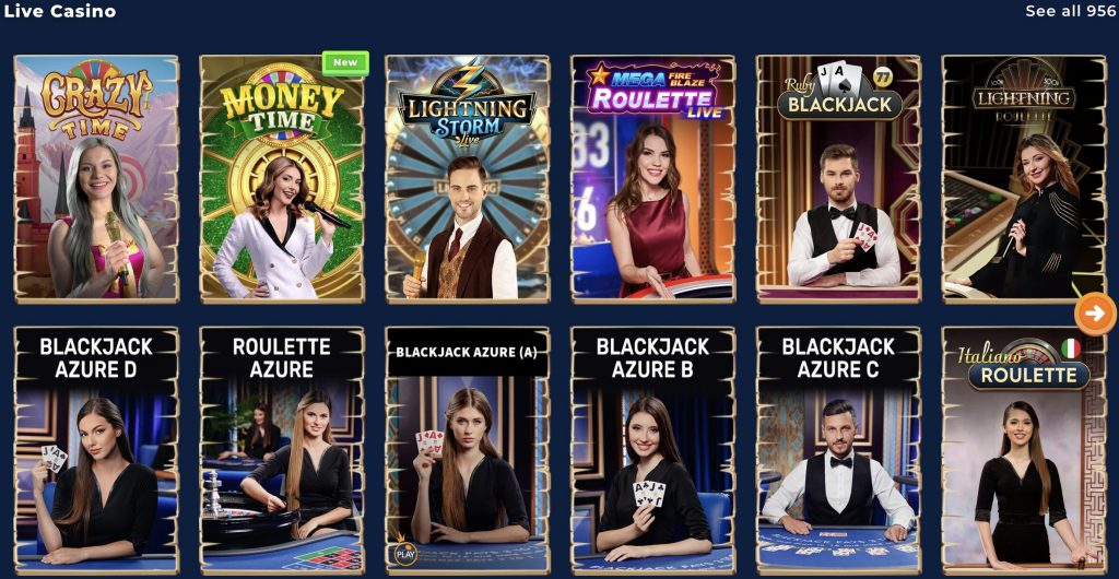 wazamba live casino